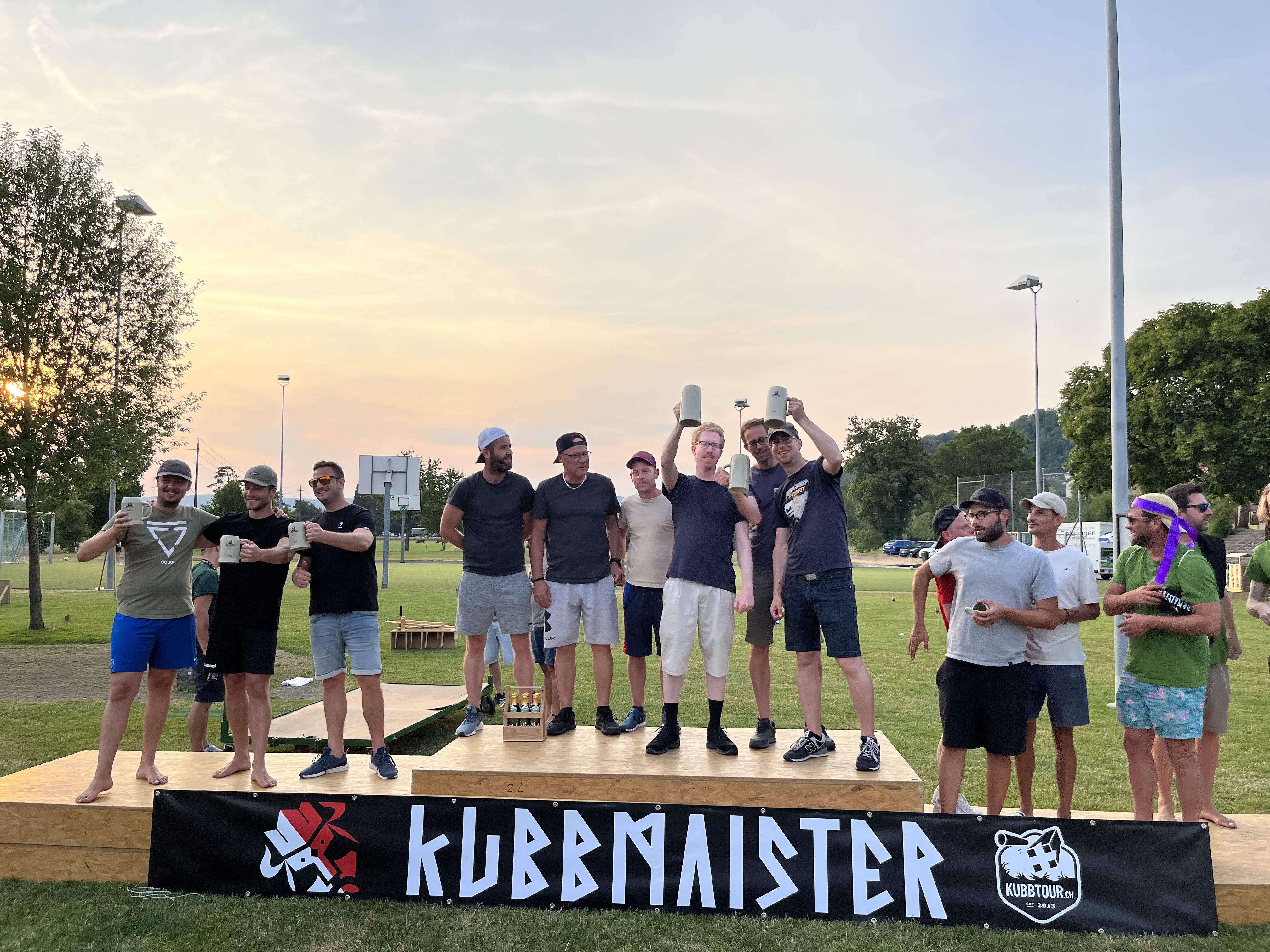 Kubbmaister 2023 Podest Klingnauer und Höseler Cup